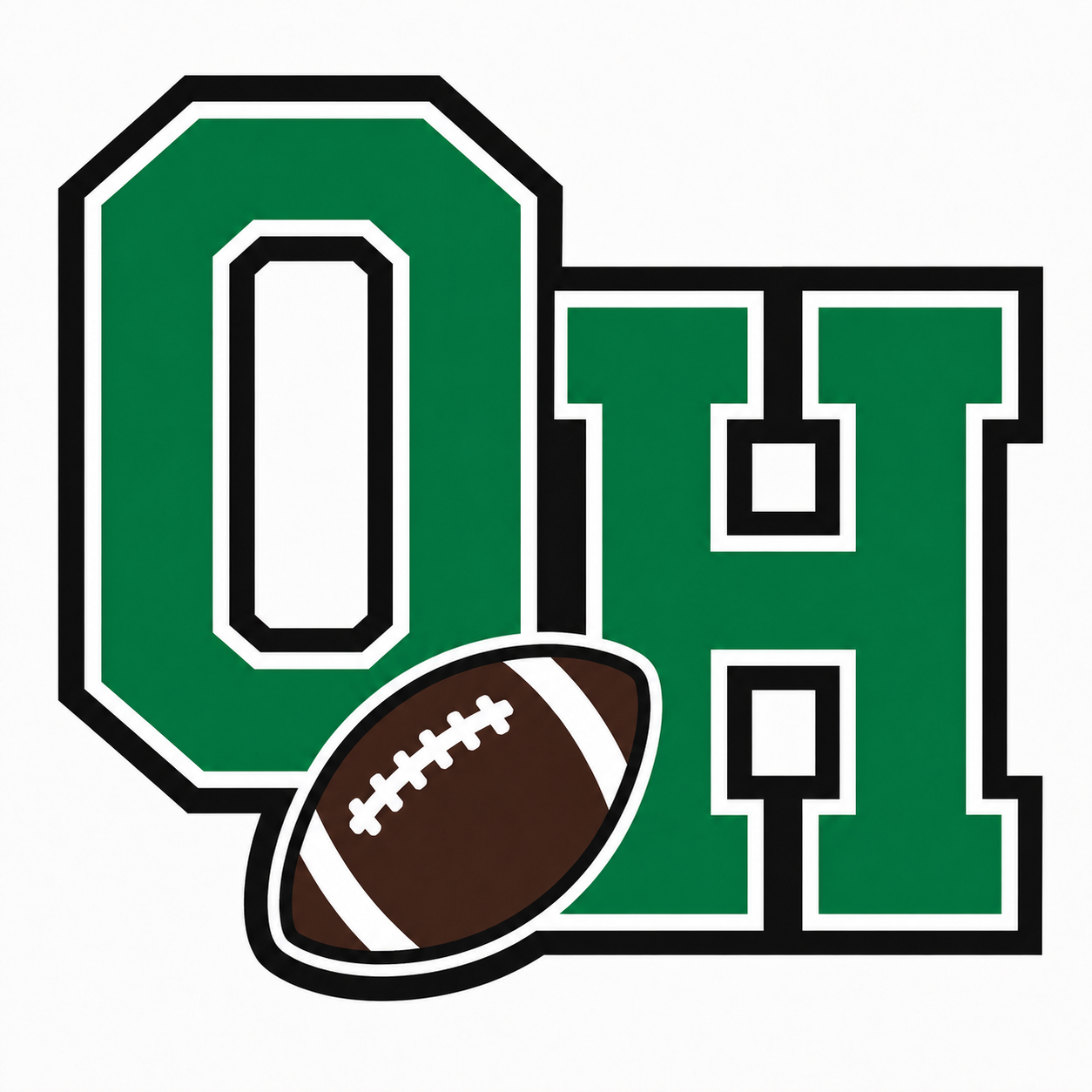 OH football logo